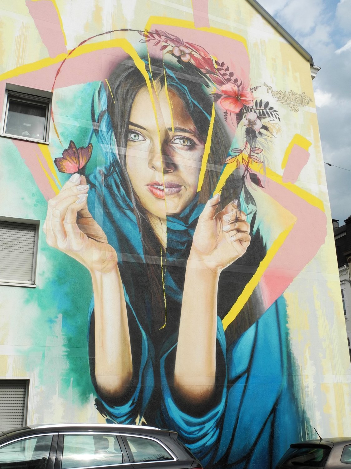 Mural Brucher Straße 6 (c) Im Fokus, CC BY-SA 4.0, commons.wikimedia.org