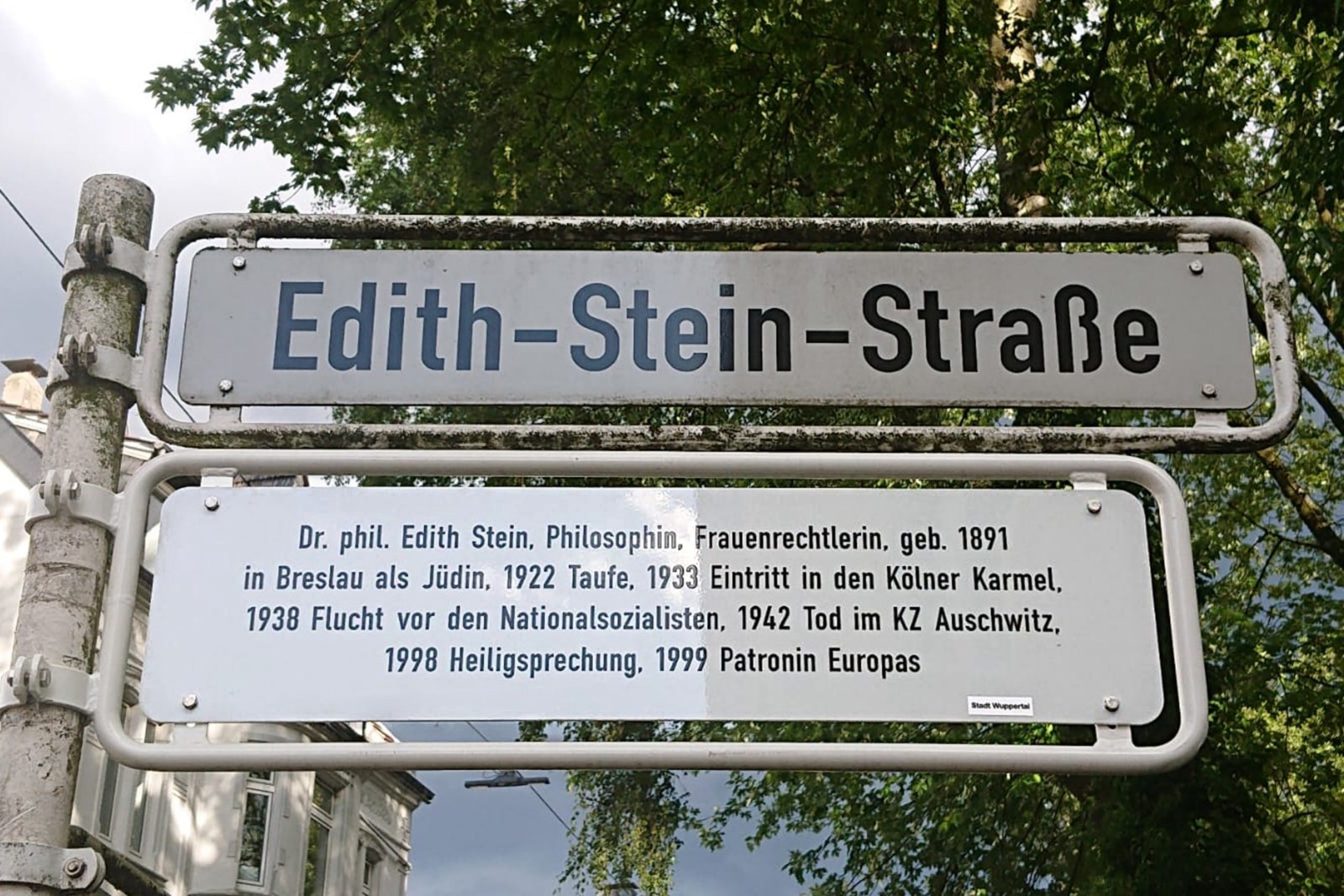 Edith-Stein-Straße (c) T. Menke