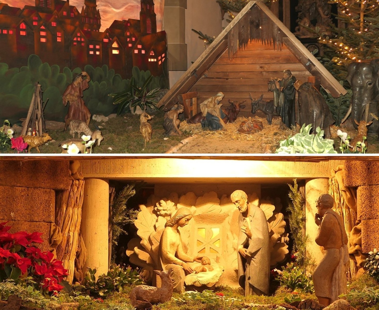 Krippen in St. Mariä Empfängnis und St. Remigius (c) M. Kerk