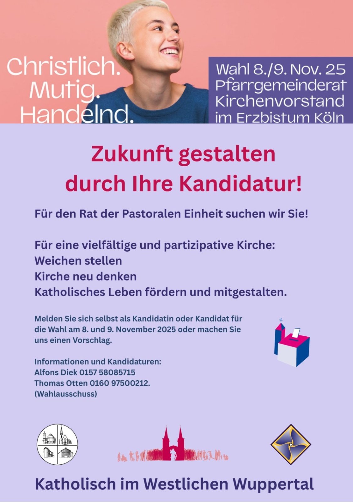 Wahlplakat 2025 (c) Erzbistum Köln