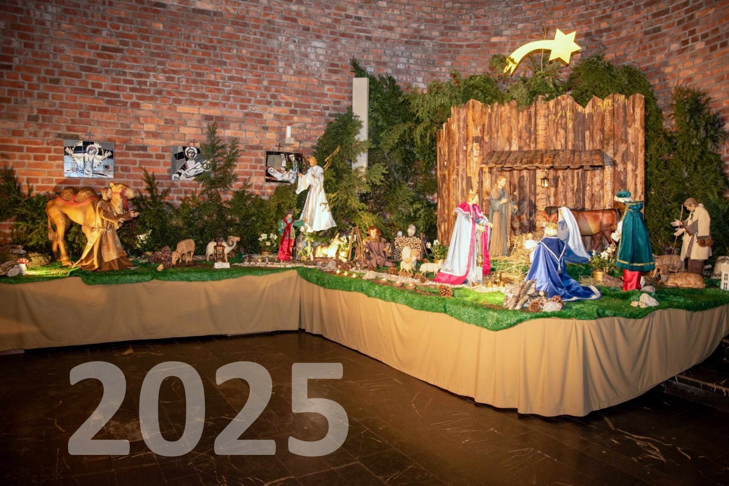 Krippe in St. Ludger 2024 (c) G. Monschau Krippe in St. Ludger 2024 (c) G. Monschau