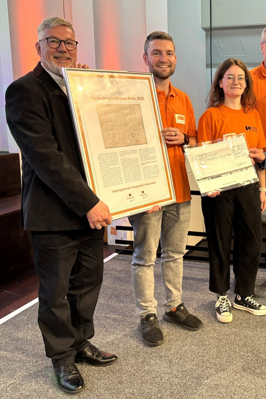 Johann-Gregor-Breuer-Preis (c) Kolping Diözesanverband Köln