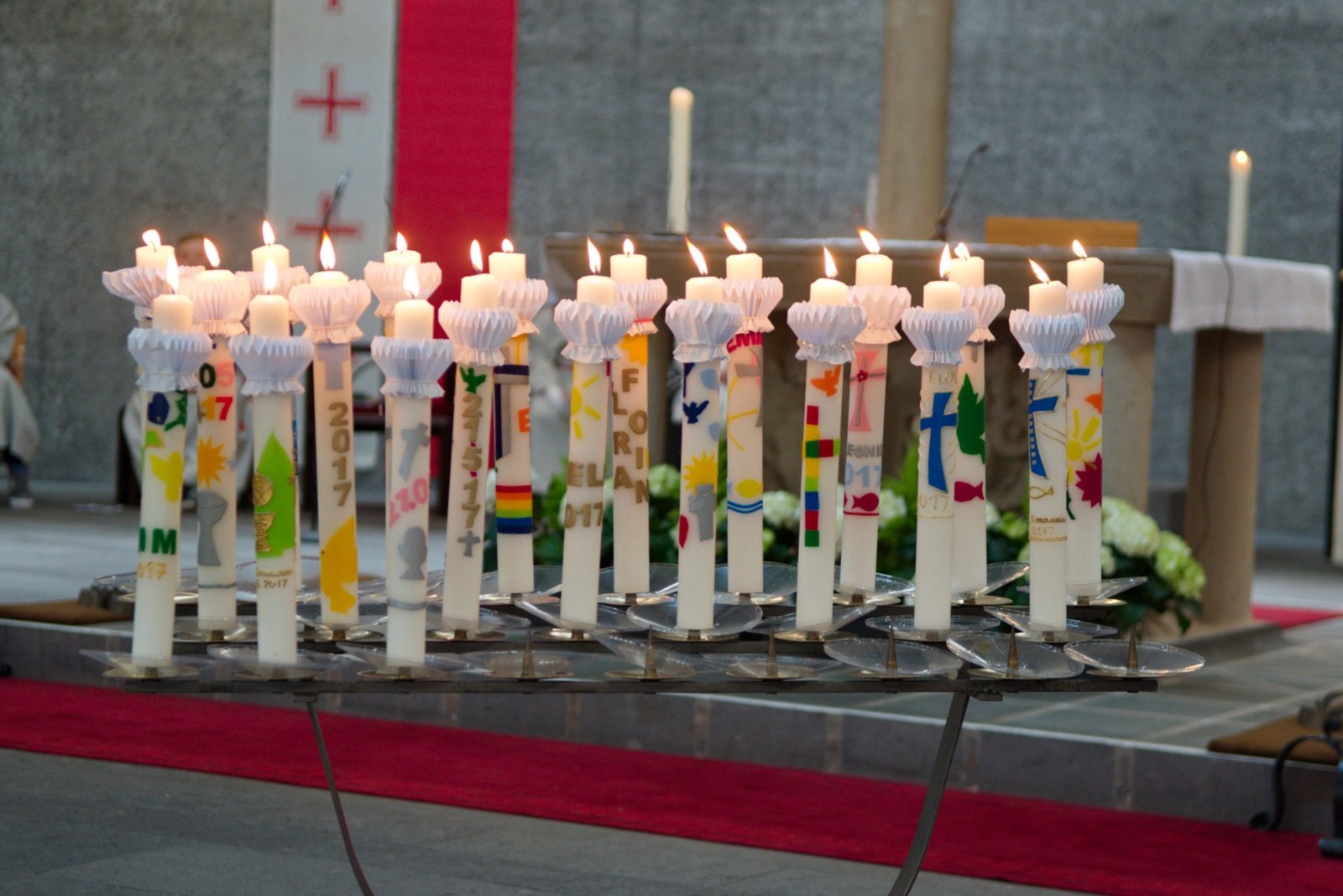 Kommunionkerzen (c) G. Monschau