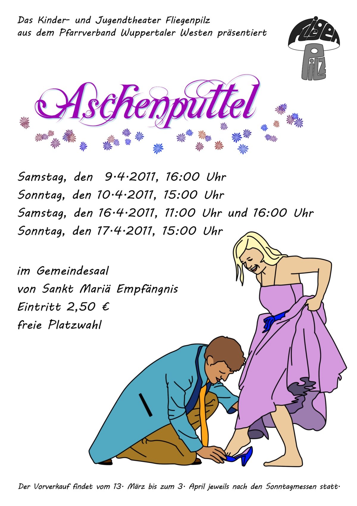 Plakat 2011 Aschenputtel (c) J. Budschun