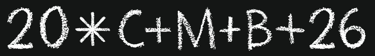 20 x C + M + B + 26 (c) Kindermissionswerk