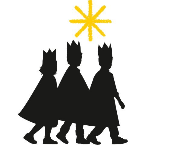 Sternsinger-Silhouette (c) Kindermissionswerk