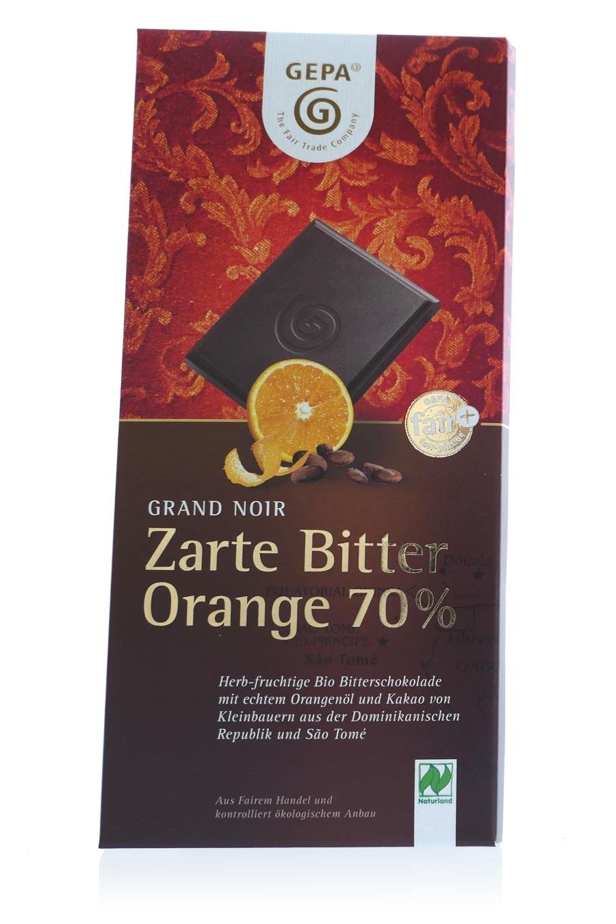 Grand Noir Zarte Bitter Orange 70% (c) M. Kerk