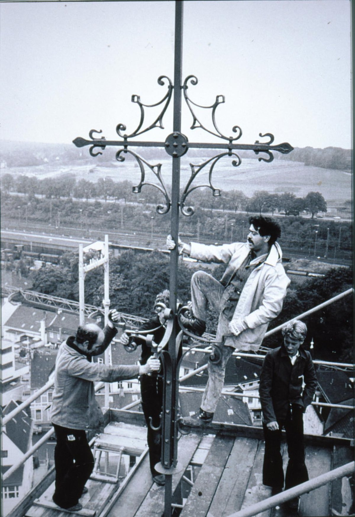 Turmspitze (c) Archiv St. Mariä Empfängnis