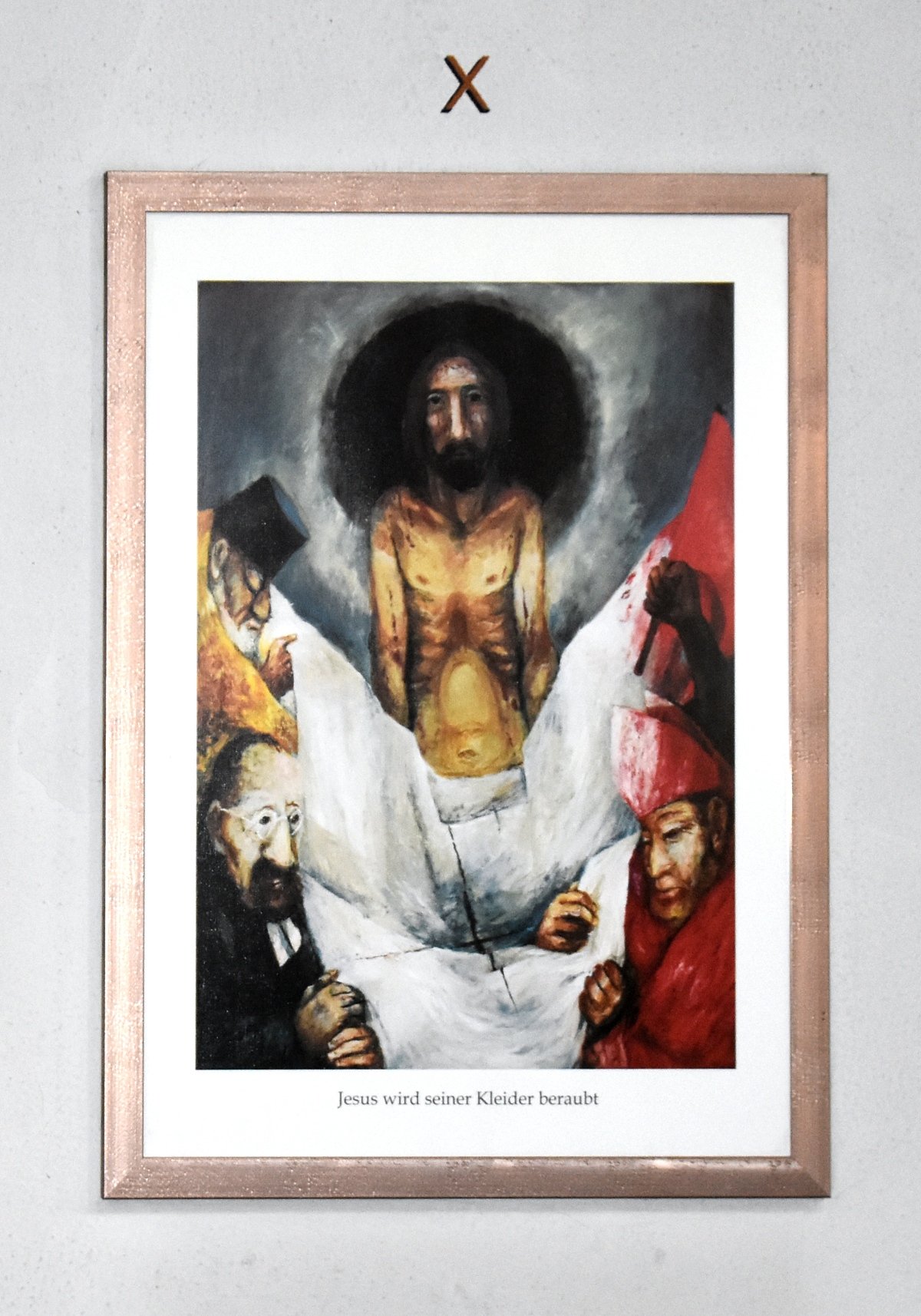 10. Station: Jesus wird seiner Kleider beraubt (c) M. Haschke