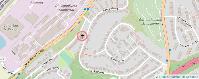 St. Ludger Anfahrt (c) OpenStreetMap-Mitwirkende