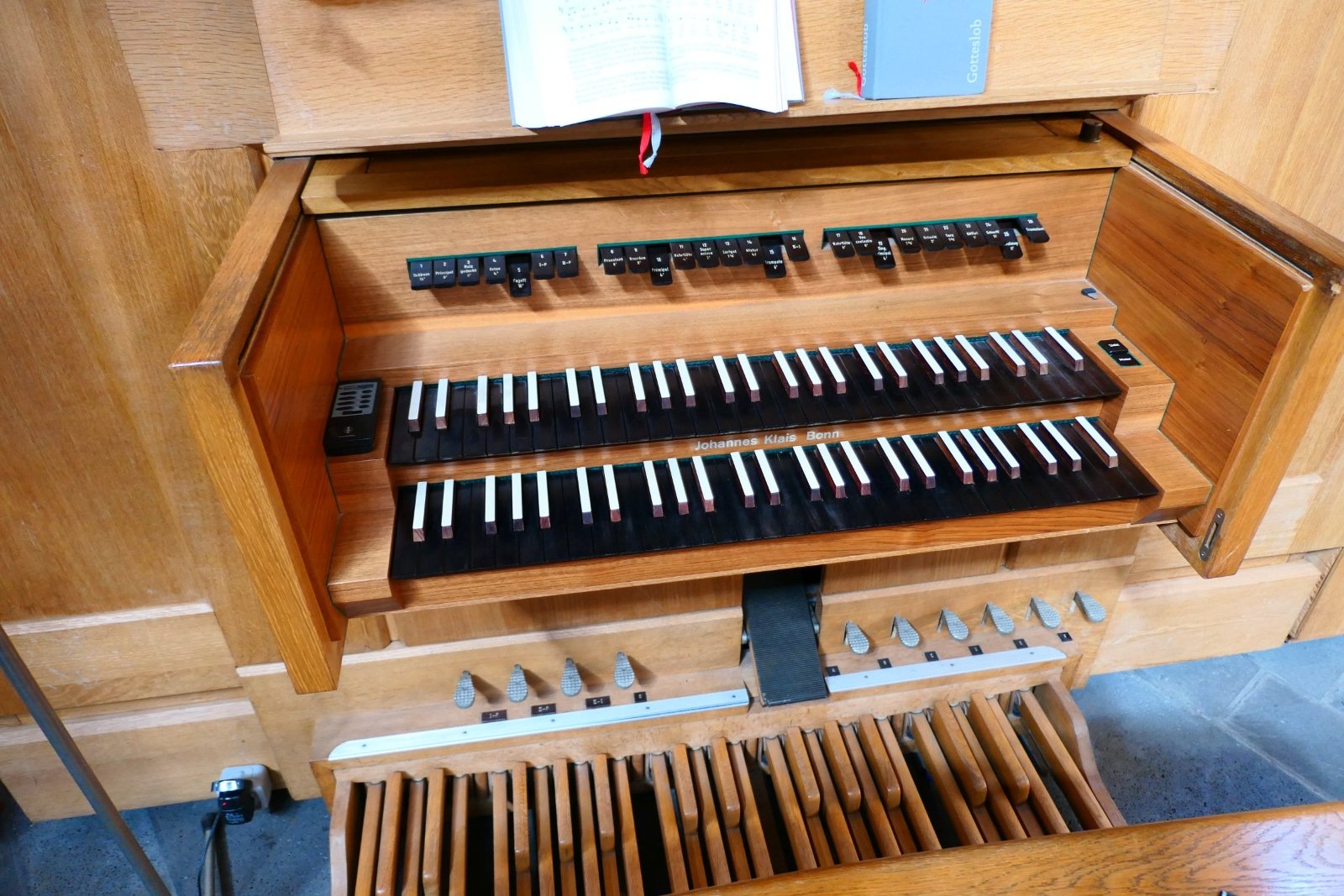 Orgel-Manual (c) M. Kerk