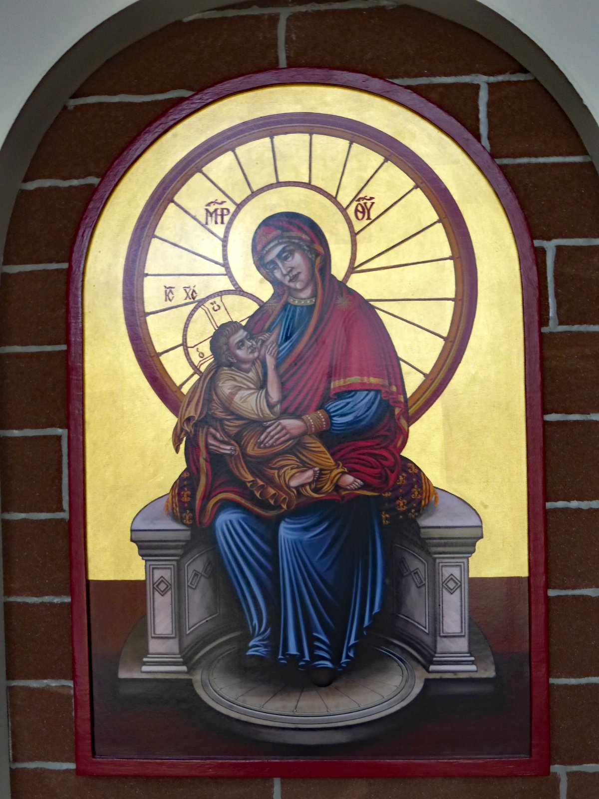 Ikone der Madonna di Ghisallo (c) M. Haschke